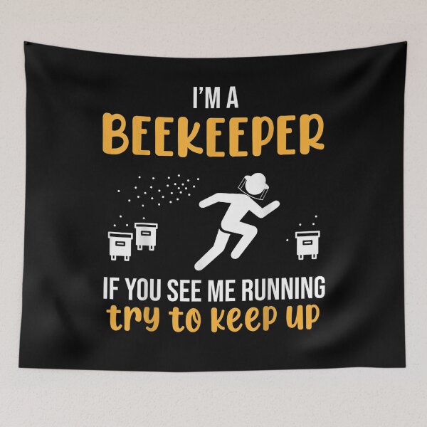 Item preview, Beekeeper If You See Me Running Bee Honey Gift designed and sold by nancyholly.