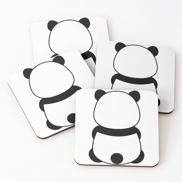 Item preview, Panda Bum designed and sold by ColorsandShapes.