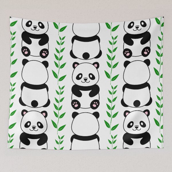 Item preview, Panda Bum designed and sold by ColorsandShapes.