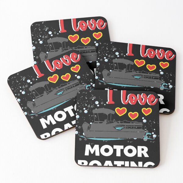 Item preview, I LOVE MOTOR BOATING designed and sold by Luckydoe1.