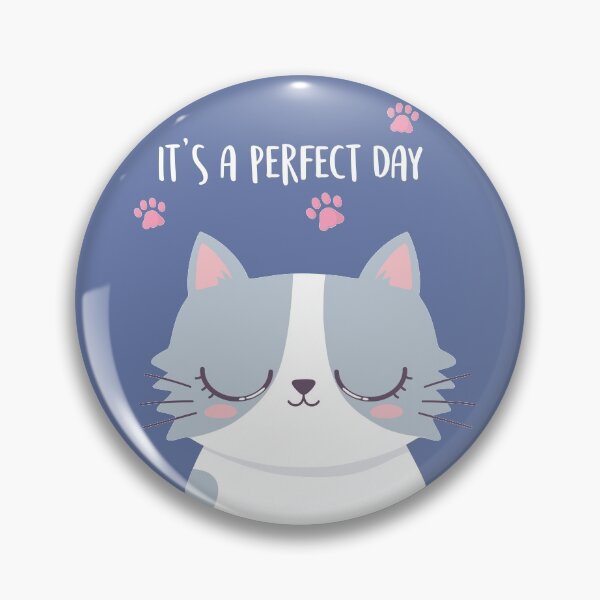 Item preview, Perfect day (Cute cat) designed and sold by kims-club.