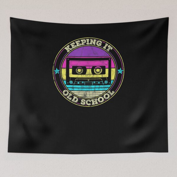 Item preview, Cassette Tape Music Retro 80s 90s Keeping It Old School designed and sold by vivanbess.