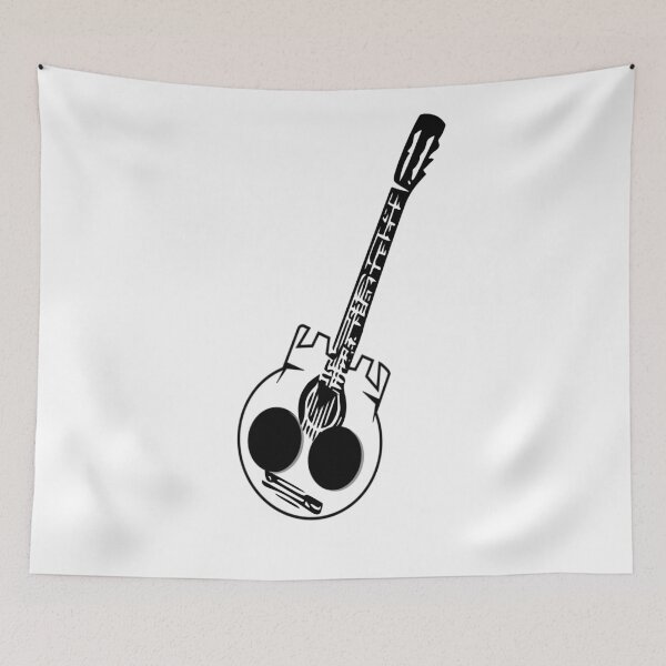 Item preview, SKULL GUITAR designed and sold by DomGDesign.