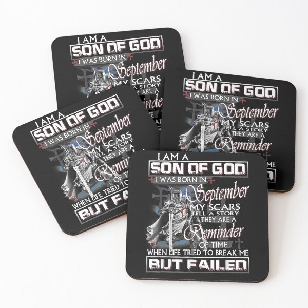 Item preview, I Am A Son Of God I Was Born In September Christian designed and sold by vivanbess.