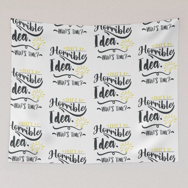 Item preview, Esa es una idea horrible, ¿qué hora es? designed and sold by FOX1999-Design.