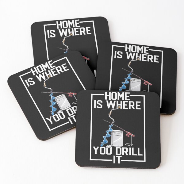 Item preview, Winter Ice Fishing Quote Gift designed and sold by nancyholly.