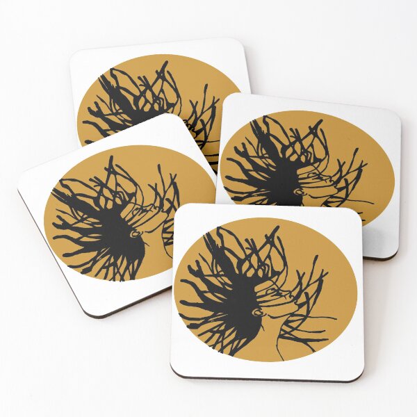 Item preview, Melanin Girl Wild and Free in Circle designed and sold by FindingFreebird.