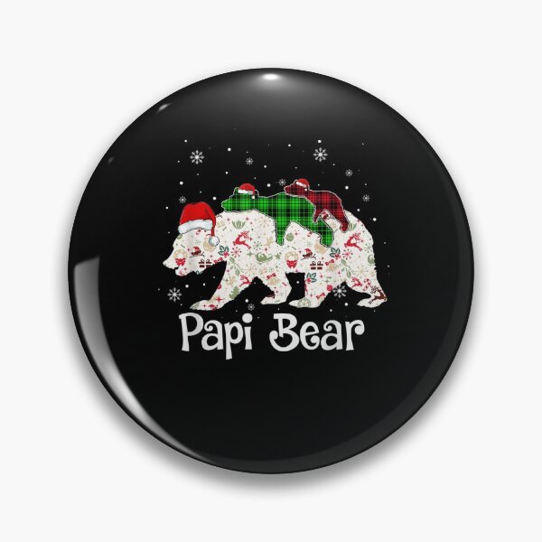 Artikelvorschau, Papi Bär Zwei Jungen Rot Grün Kariert Weihnachten Pyjama Passenden entworfen und verkauft von vivanbess.