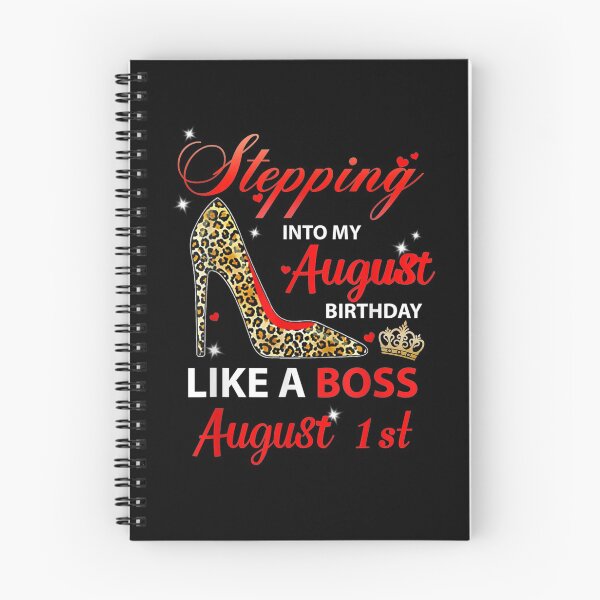 Artikelvorschau, In meinen August-Geburtstag eintreten wie ein Boss am 1. August entworfen und verkauft von nancyholly.