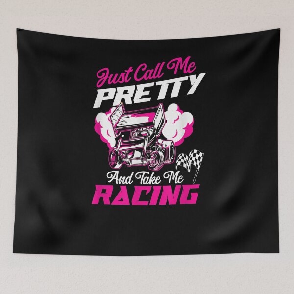 Item preview, Dirt Track Racing Race Sprint Car Girlfriend Girl Grandma designed and sold by nancyholly.