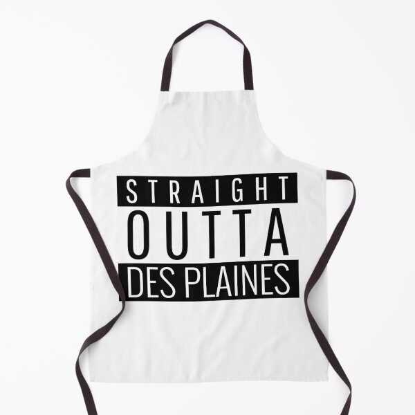 Item preview, Straight Outta Des Plaines Illinois designed and sold by Teelogic.