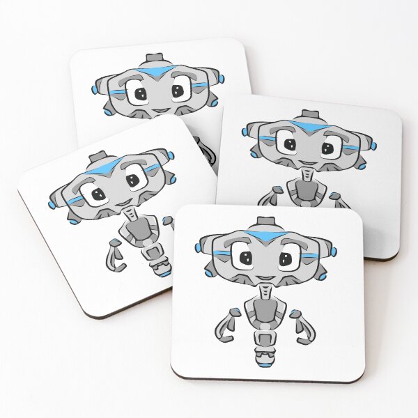 Item preview, Cute Robot Cartoon Illustration designed and sold by apedemakstudios.