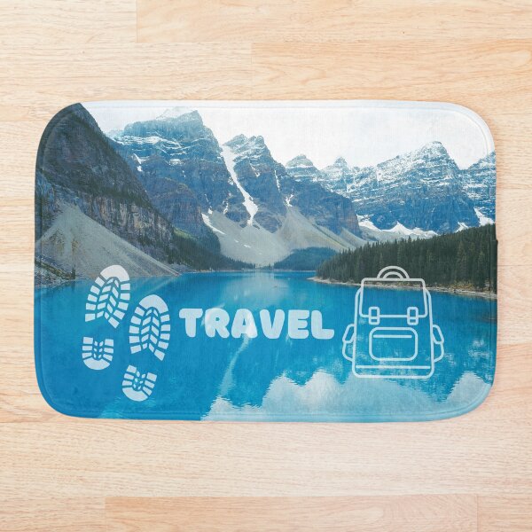 Item preview, Travel with Shoes Print and Backpack designed and sold by Coczzi.