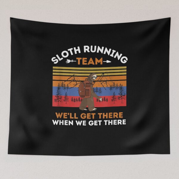 Item preview, Sloth Running Team Lazy Boy Girl Gift designed and sold by vivanbess.