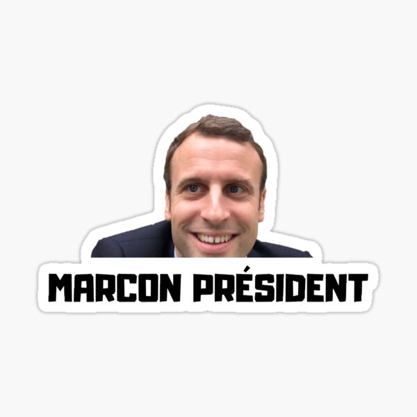 Sticker de Pieero75 sur lhomme gosse 1010 macron faceapp bg