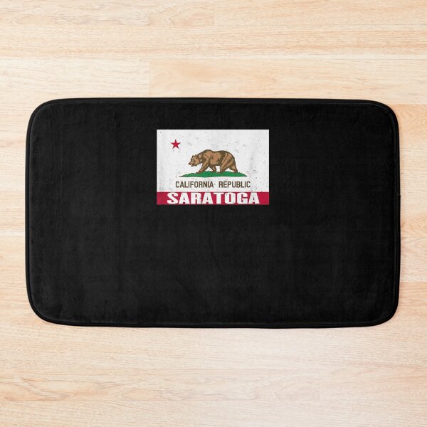 Item preview, Saratoga California Distressed Ca Republic Flag designed and sold by nancyholly.