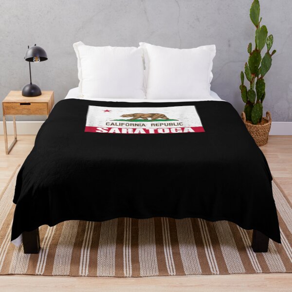 Item preview, Saratoga California Distressed Ca Republic Flag designed and sold by nancyholly.