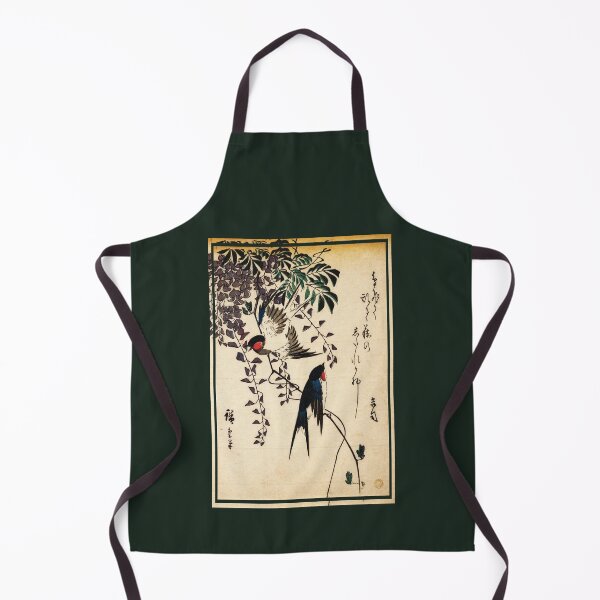 Item preview, Swallow and Wisteria by Utagawa Hiroshige designed and sold by DragonXX.