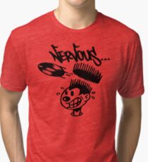 Nervous Records Tri-blend T-Shirt