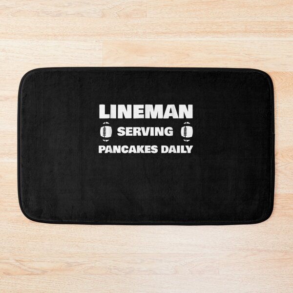 Item preview, Lineman Serving Pancakes Daily designed and sold by vivanbess.
