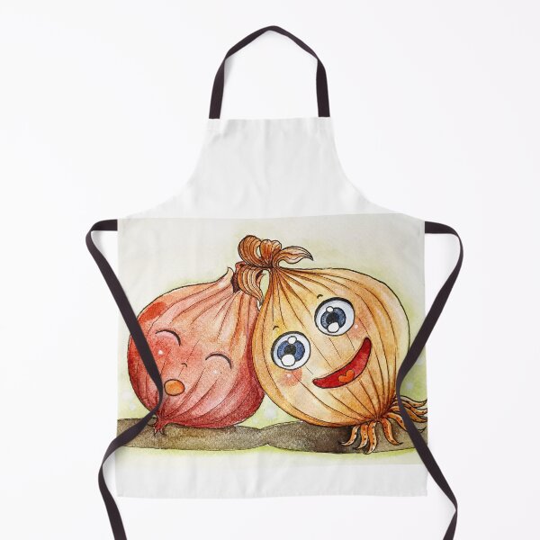 Item preview, Red Onion and Brown Onion Cartoon Cute designed and sold by KritsadaRuang.