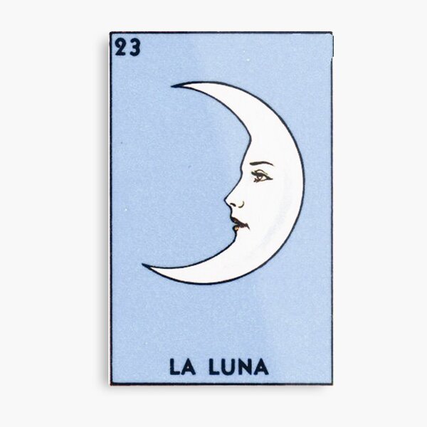 la luna Lámina metálica