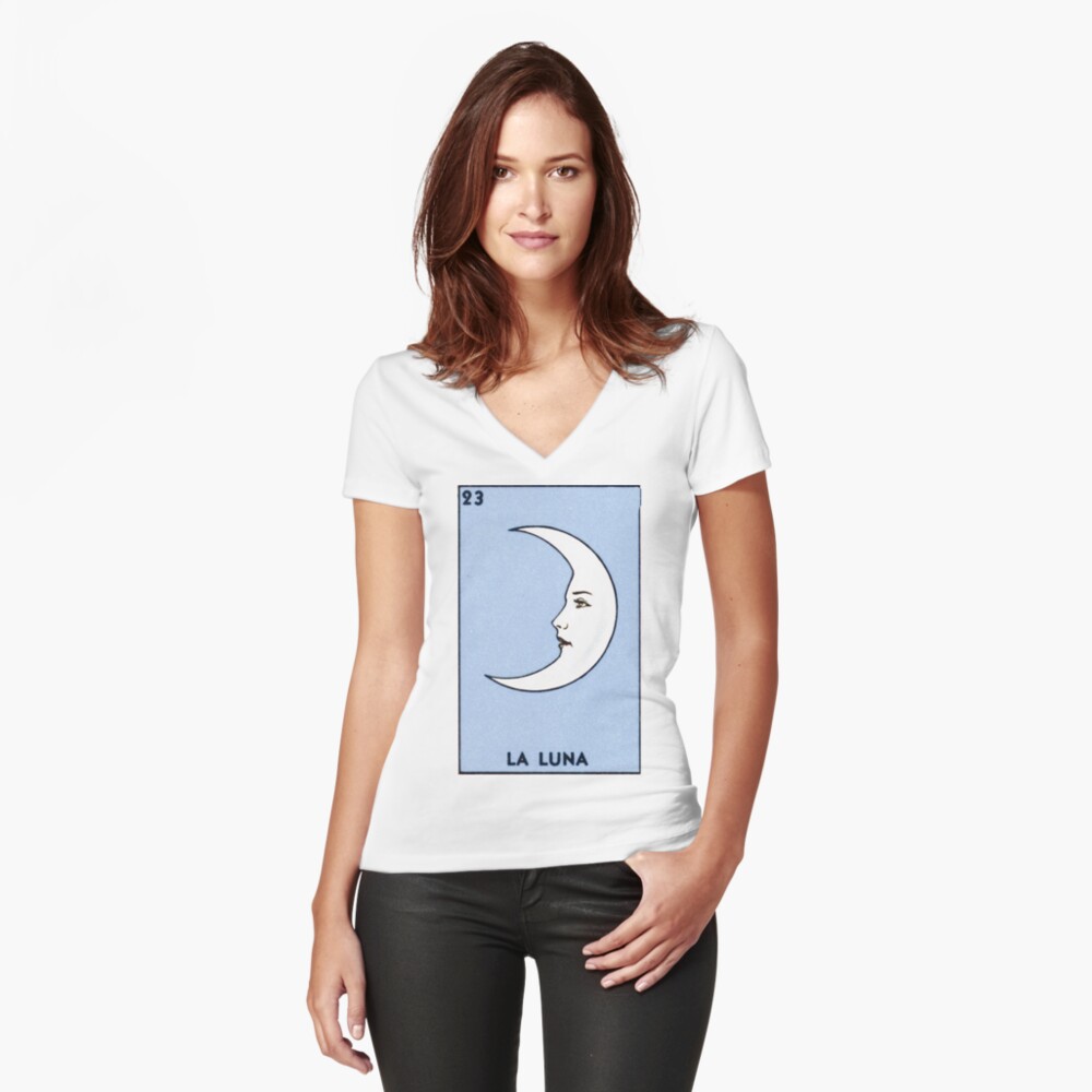 Item preview, Fitted V-Neck T-Shirt designed and sold by maryelizabethr.