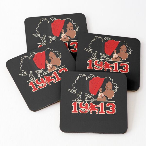 Item preview, Delta 1913 Afro Natural Hair Sigma Theta Hand Sign Elephant designed and sold by vivanbess.