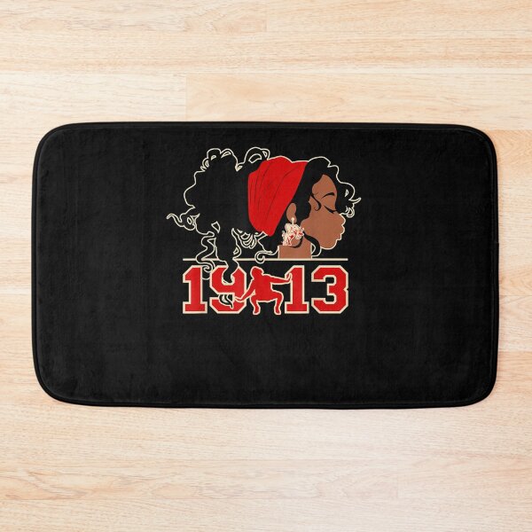 Item preview, Delta 1913 Afro Natural Hair Sigma Theta Hand Sign Elephant designed and sold by vivanbess.