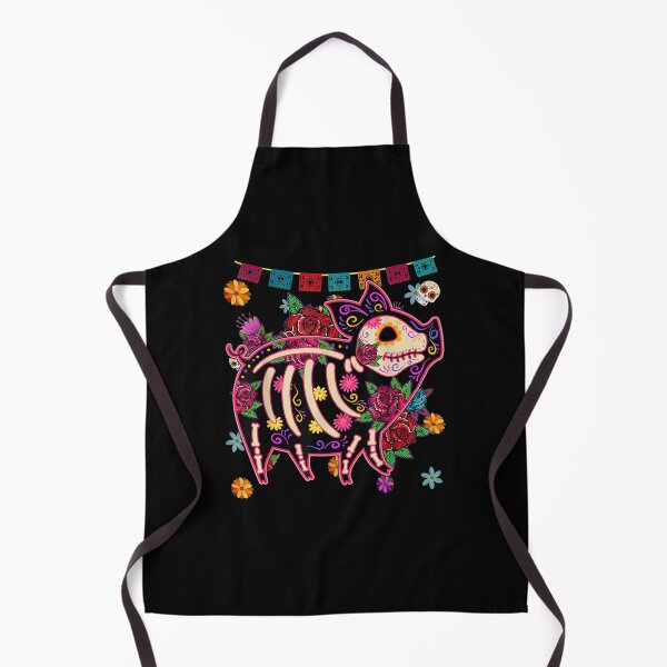Item preview, Sugar Skull Mexican Pig Bone Halloween Day Of The Dead designed and sold by vivanbess.
