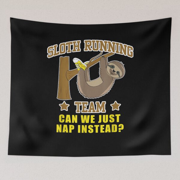Item preview, Sloth Running Team Running Gift Idea Kids designed and sold by nancyholly.