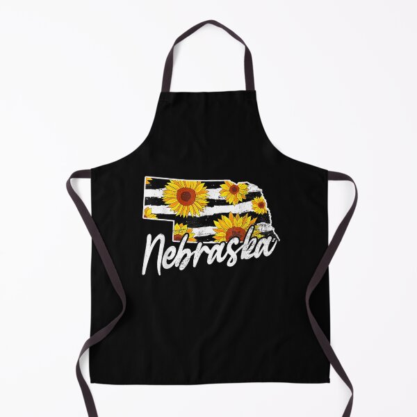Item preview, Nebraska Sunflower Leopard State Map designed and sold by nancyholly.