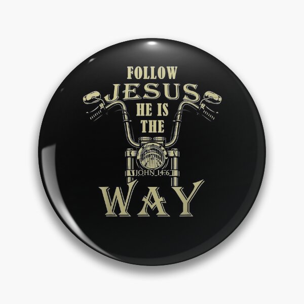 Artikelvorschau, Folge Jesus, er ist der Weg Christian Motorcycle Gospel Biker entworfen und verkauft von nancyholly.
