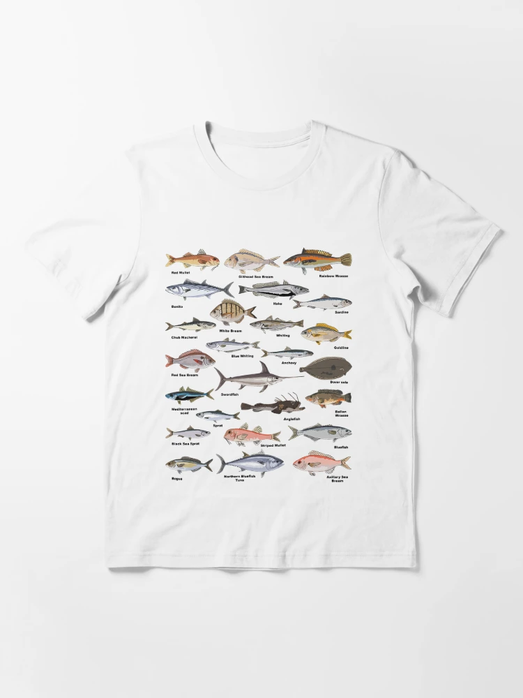 Vintage Fish Identification Chart Fishing Sweatshirt Bangladesh