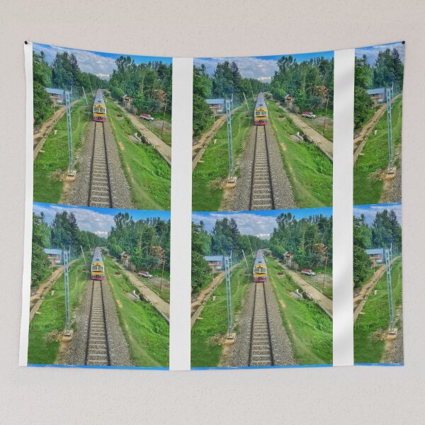 Item preview, Railway Track on a beautiful place....! designed and sold by VIVEK KUMAR RAI.