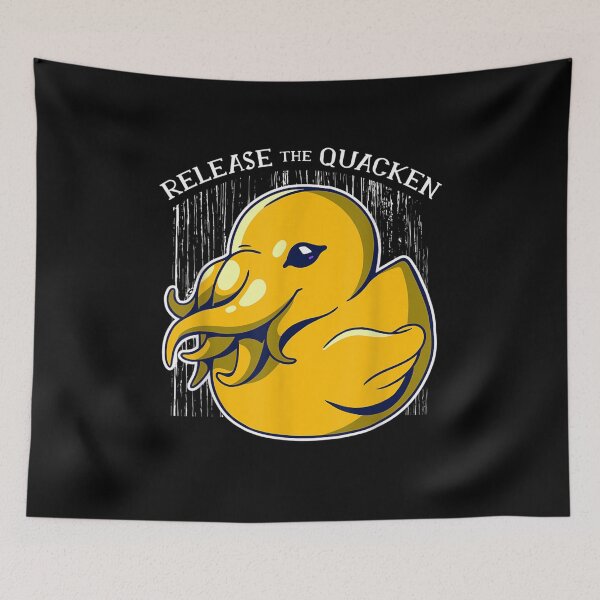 Item preview, Release The Quackin Rubber Duck Pun designed and sold by vivanbess.