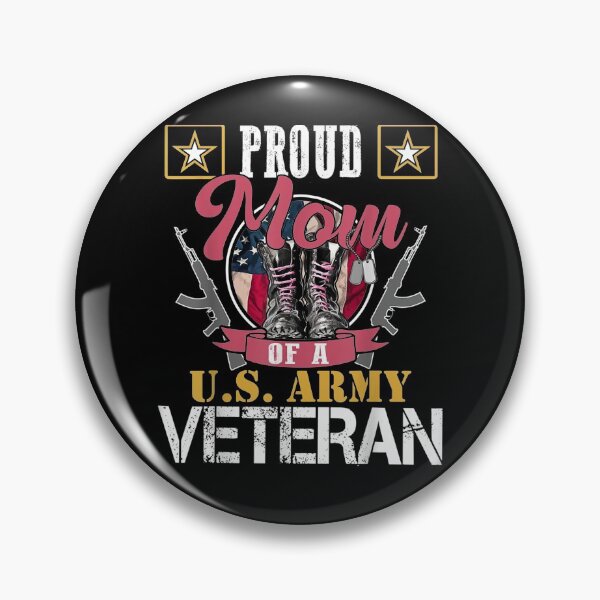 Artikelvorschau, Vintage stolze Mutter eines US Army Veteranen Geschenk Mama Papa entworfen und verkauft von nancyholly.