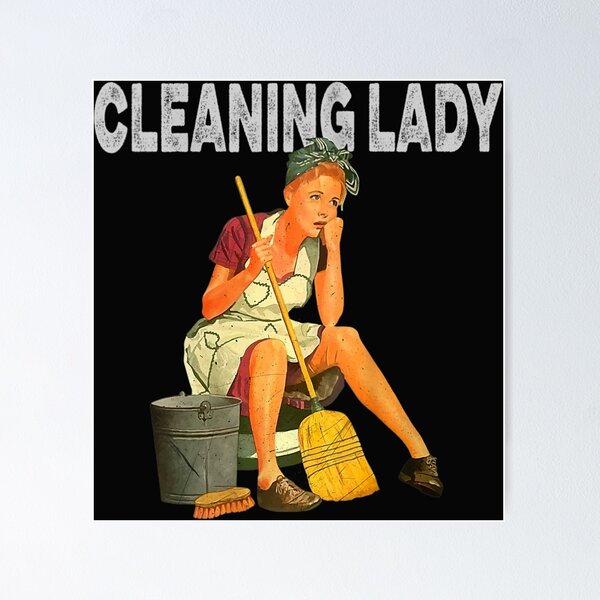 Item preview, Womens 1950s Vintage Retro Cleaning Lady, Housekeepers Maid Service  designed and sold by HellstarB.
