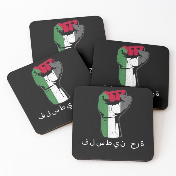 Item preview, Free Palestine Flag Arabic Free Gaza designed and sold by nancyholly.