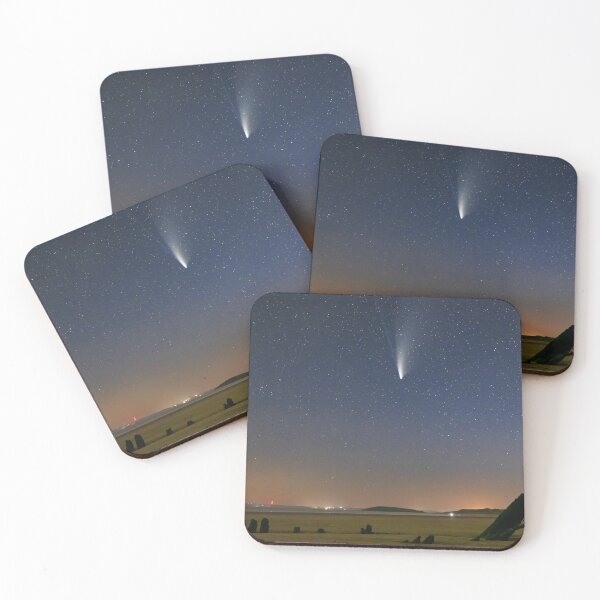 Item preview, Comet NEOWISE over Rhossili Bay designed and sold by Dan Santillo.