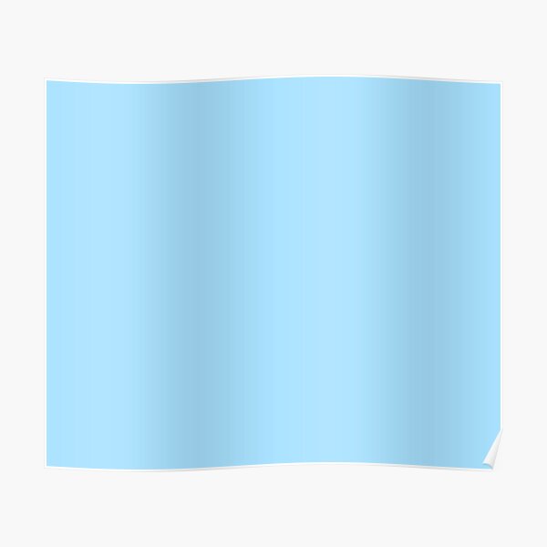 "Baby Blue" Poster by wildberriesph Redbubble