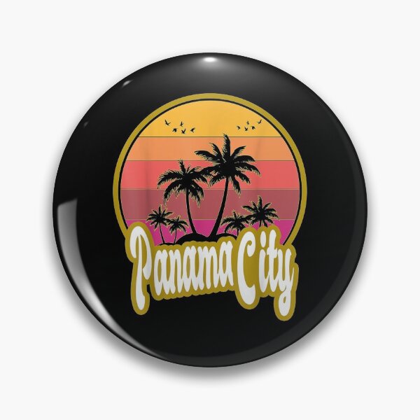 Item preview, Panama City Florida Beach Retro Sunset designed and sold by vivanbess.
