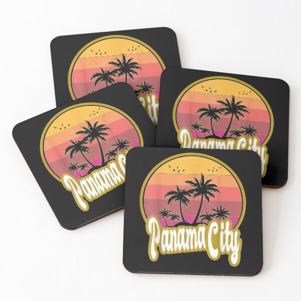 Item preview, Panama City Florida Beach Retro Sunset designed and sold by vivanbess.