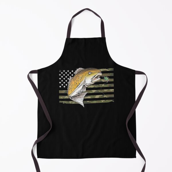 Item preview, Redfish Camo Us American Flag Fish Camouflage Hook Fis designed and sold by nancyholly.