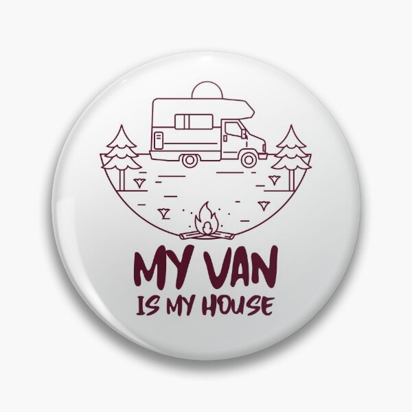 Item preview, Vanlife - My Van Is My House designed and sold by ahmed0357.