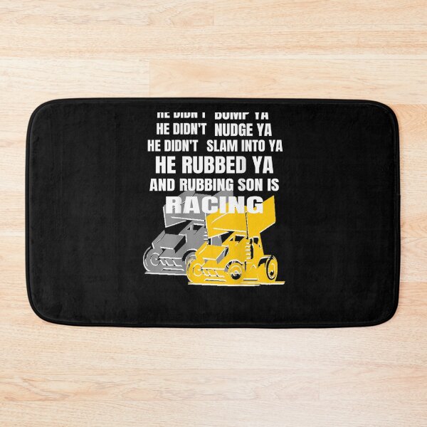 Item preview, Sprint Car Dirt Track Racing Rubbing Is Racing designed and sold by nancyholly.