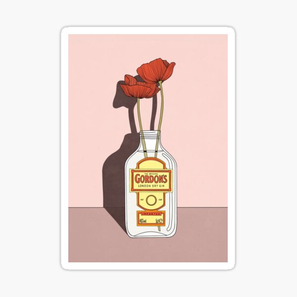 Gin Art Sticker
