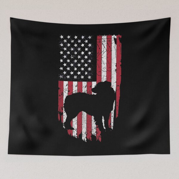 Item preview, Australian Shepherd Dog Mom Dad 4th Of July Usa Flag designed and sold by nancyholly.