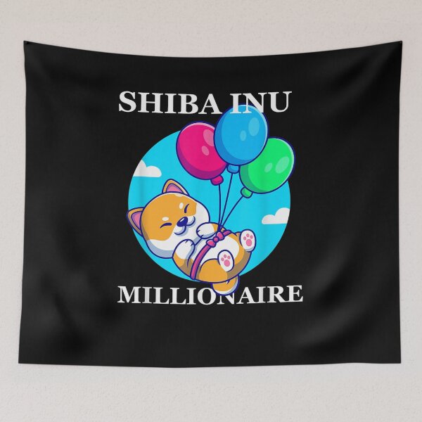 Item preview, Shiba Inu Millionaire Token Crypto Cryptocurrency Hodler designed and sold by vivanbess.