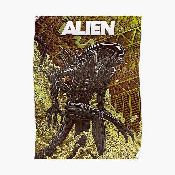 Alien 1971 Vintage Sci-fi Horror Movie Poster Decorative, 47% OFF